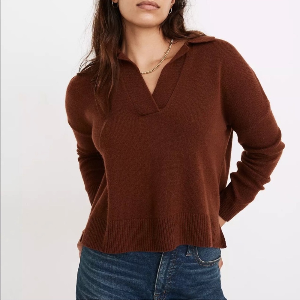 Madewell Davie Polo Sweater